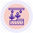 Hydroponic System Farm Icon