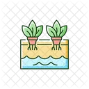 Hydroponic Hydroculture System Icon