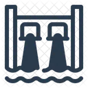 Hydropower Water Energy Icon