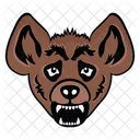 Hyena Mascot Hyena Face Hyena Icon