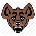 Hyena Mascot Hyena Face Hyena Icon