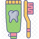 Hygiene Cleaning Toothbrush Icon