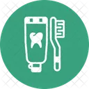 Hygiene Cleaning Toothbrush Icon