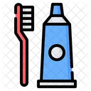 Toothbrush Tooth Paste Icon