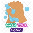 Hygiene Clean Soap Icon