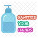 Hygiene Sanitizer Sanitize Icon