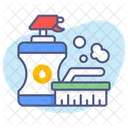 Soap Shampoo Sanitizer Icon