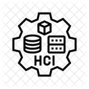 Hyper Converged Infrastructure Icon