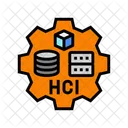 Hyper Converged Infrastructure Icon
