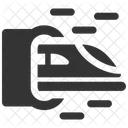 Hyper Loop Train Loop Icon