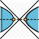 Hyperbola Icon