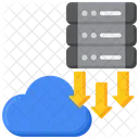 Hyperconverged Infrastructure Hyperconverged File Transfer Icon