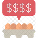 Hyperinflation Price Increase Icon