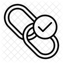 Hyperlink Link Kette Symbol