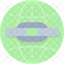 Hyperlink Communication Media Icon