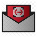 Mail Hyperlink Message Icon