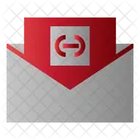 Mail Hyperlink Message Icon