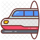 Hyperloop Transport System Transportation Icon