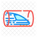 Hyperloop Railway Train Icon