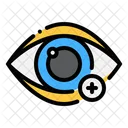 Plus Eye Mark Icon