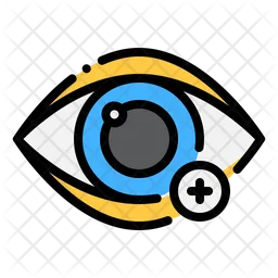 Hyperopia eye  Icon