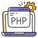 Hypertext Preprocessor Code Coding Icon