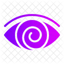 Hypnosis Spiral Mental Icon
