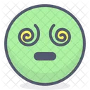 Hypnotisiert Hypno Gesicht Symbol