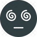 Hypnotized Emoji Face Icon
