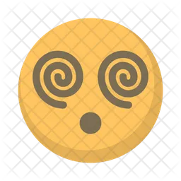 Hypnotized Emoji Icon