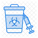 Hypodermic Needle Disposal Needle Disposal Disposal Icon