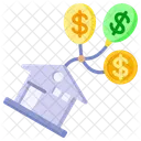 Hypotheque Immobilier Taux Icône
