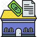 Hypotheque Maison Immobilier Icône