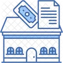 Hypotheque Maison Immobilier Icône