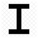 I Alphabet Lettre Icône