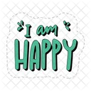 I Am Happy Dignity Confidence Icon