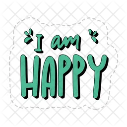 I am happy  Icon