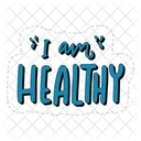 I Am Healthy Dignity Confidence Icon