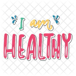 I am healthy  Icon