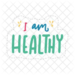 I am healthy  Icon