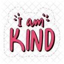 I Am Kind Dignity Confidence Icon