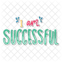 I Am Successful Dignity Confidence Icon