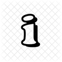 I Letter Alphabet Icon