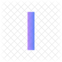 I Letter Alphabet Icon