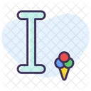 I Letter  Icon