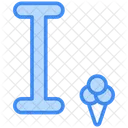 I Letter  Icon