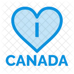 I Love Canada  Icon
