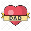 Dad Fatherday Love Icon