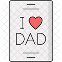 I Love Dad  Icon