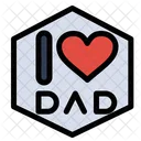 I Love Dad  Icon